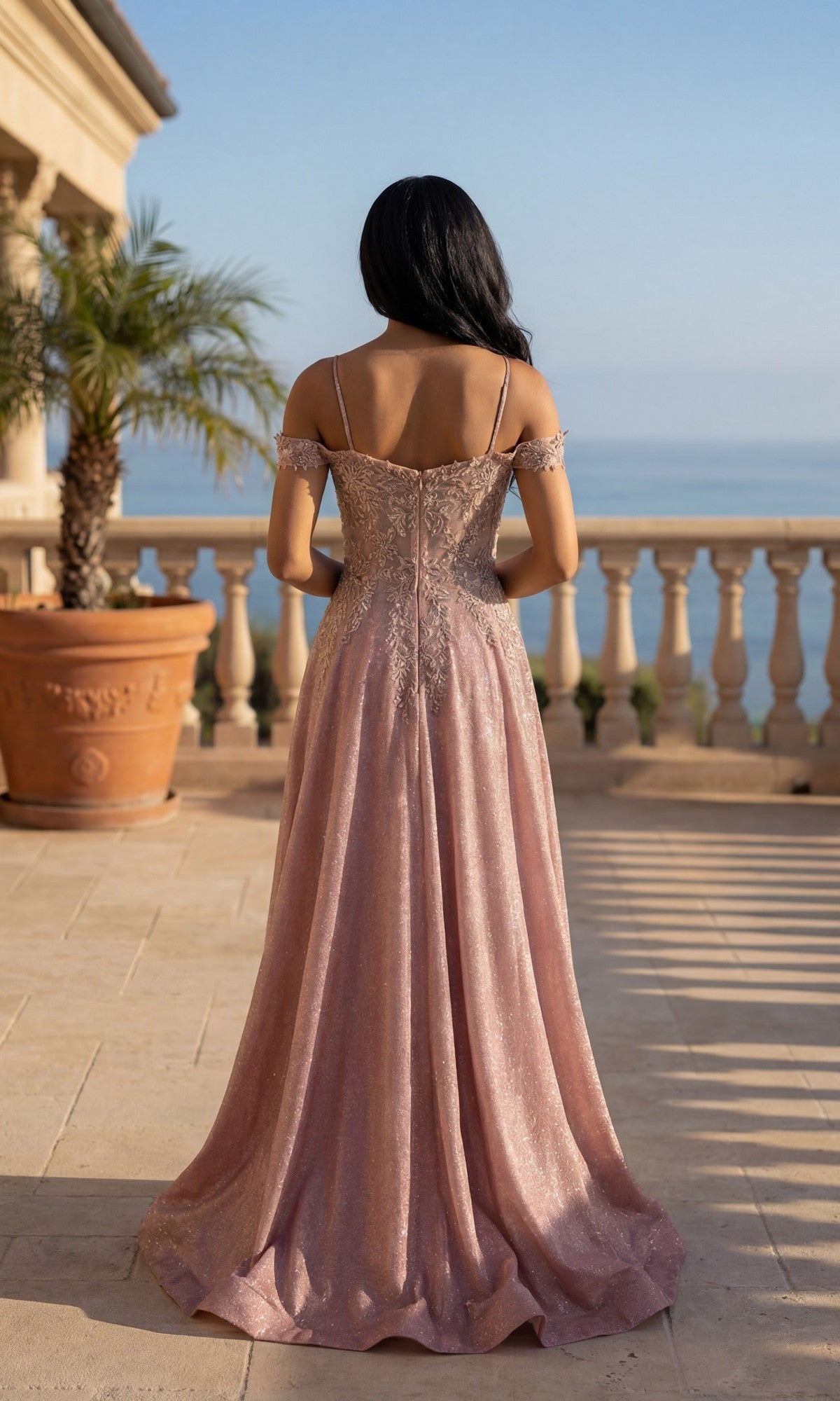 Chicas Long Formal Dress 4031