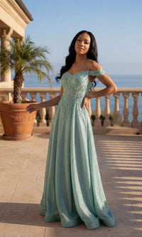 Sage Chicas Long Formal Dress 4031