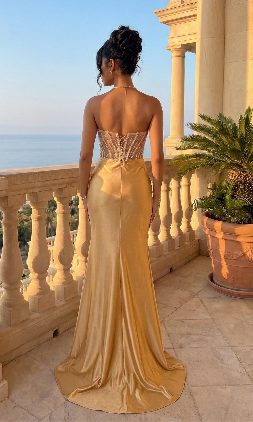 Amelia Couture Long Prom Dress 4049