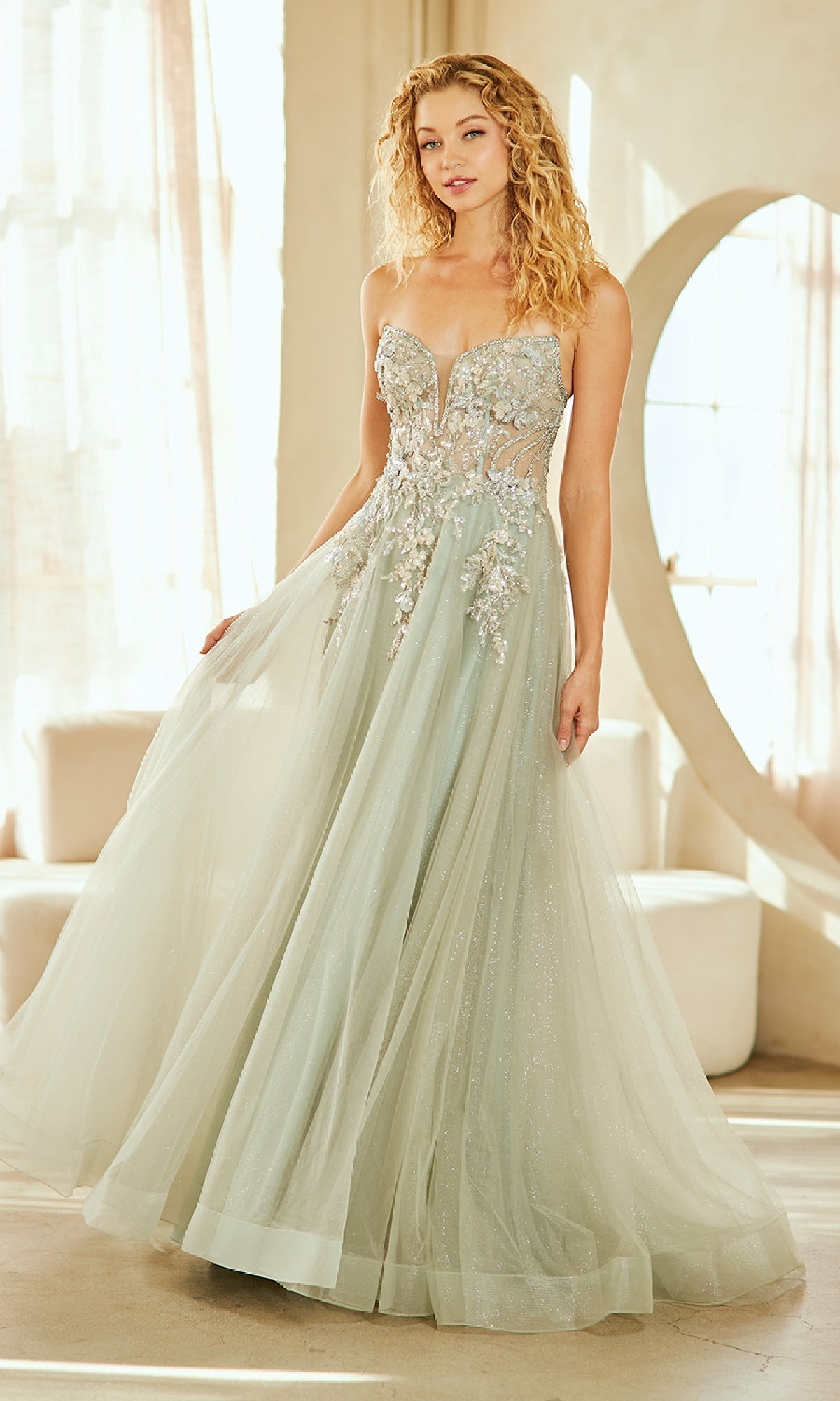 Amelia Couture Long Prom Dress 4062
