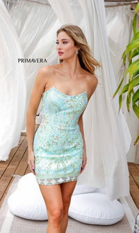 Primavera Short Party Dress 4219