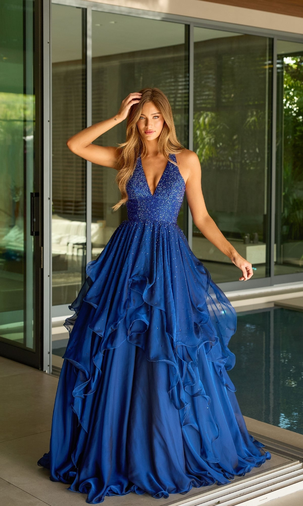 Long Formal Dress 42238 by Ava Presley Peacock / 14