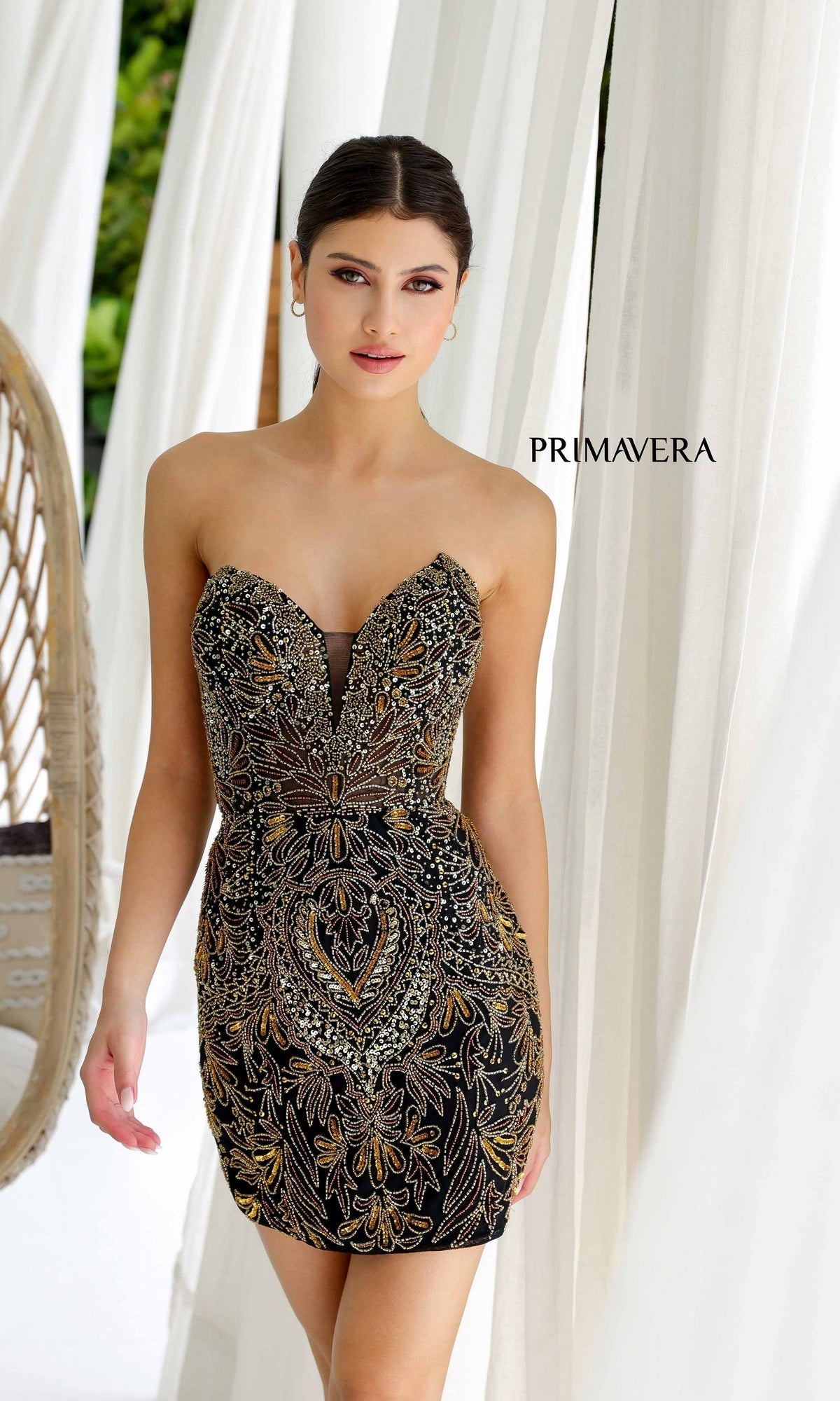 Primavera Short Party Dress 4226