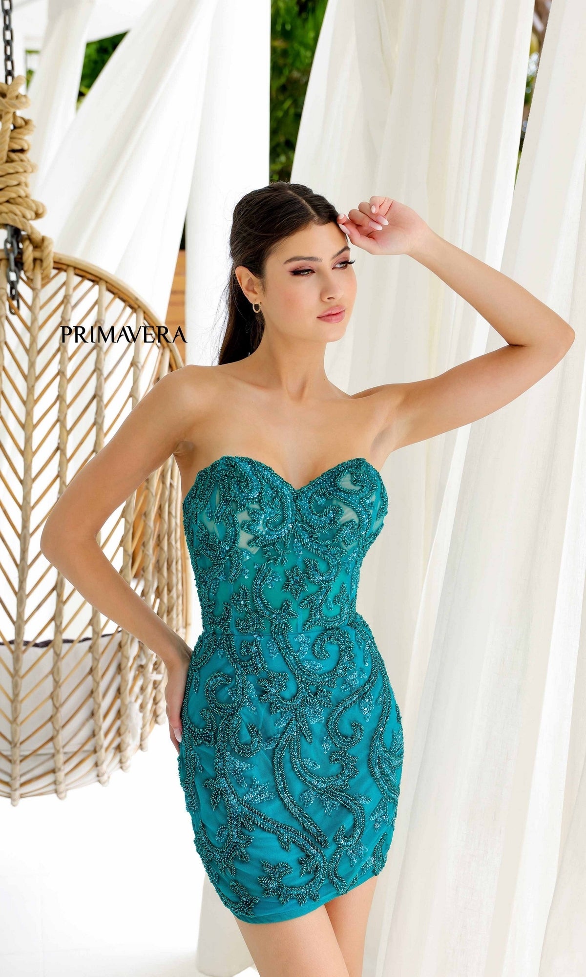 Primavera Short Party Dress 4227