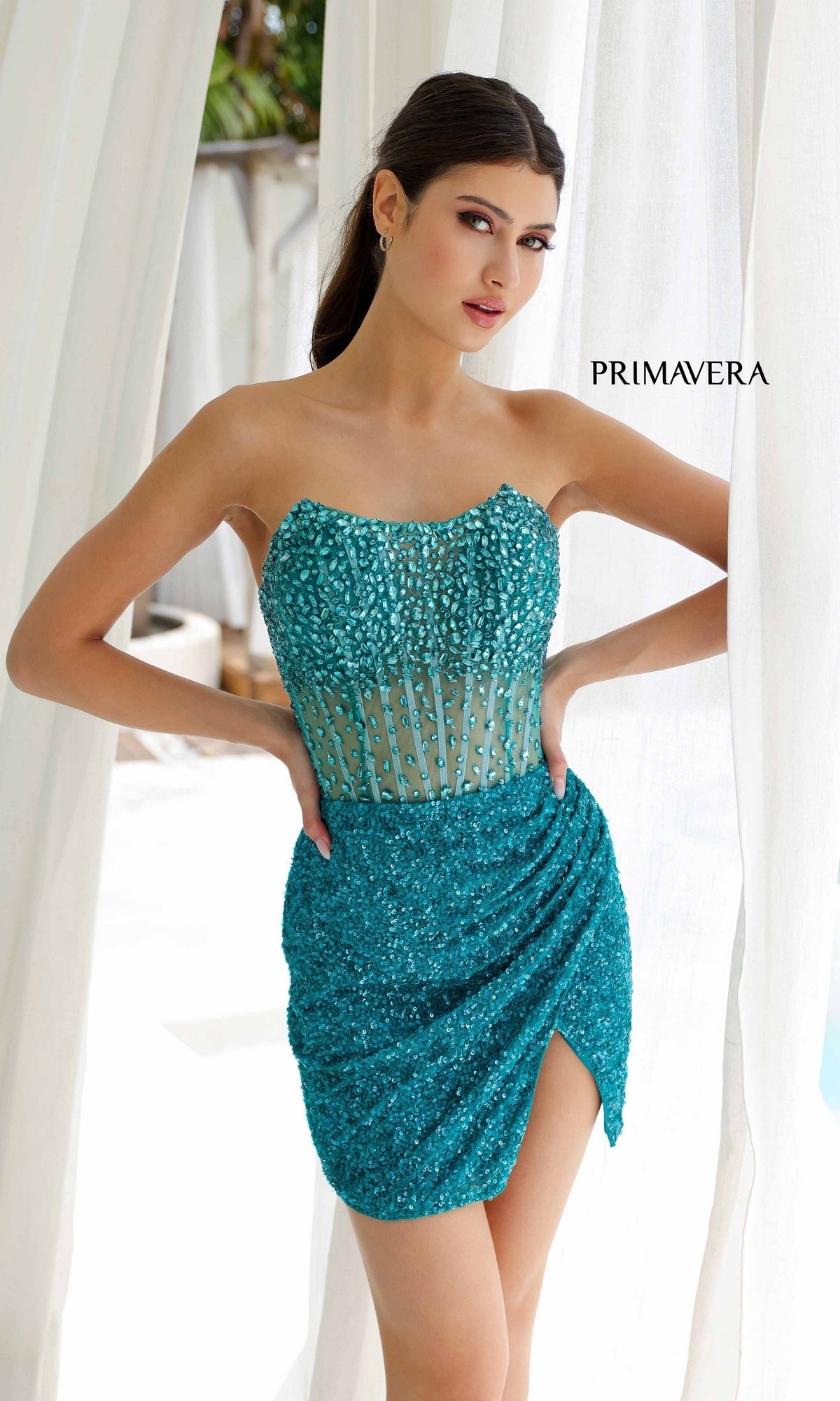 Primavera Short Party Dress 4231
