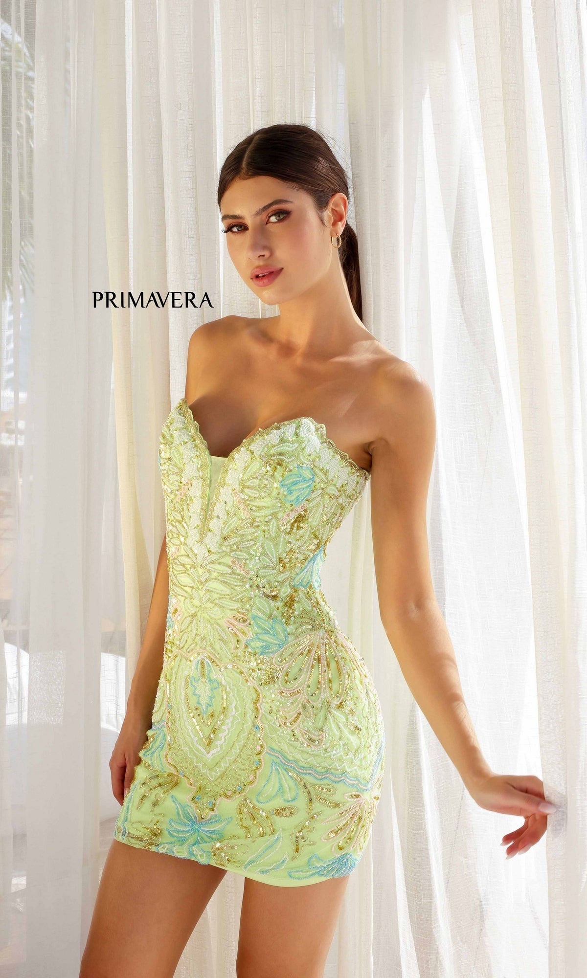 Primavera Short Party Dress 4243