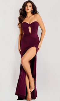Purple Jovani Long Formal Dress 42935
