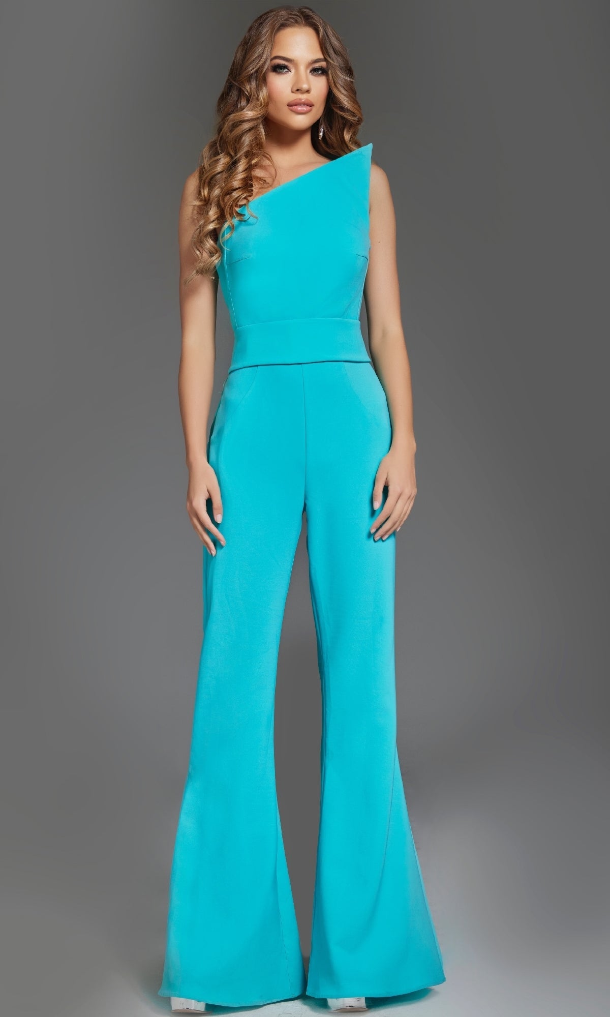 Jovani Long Formal Jumpsuit 43567 - Image