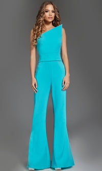 Jovani Long Formal Jumpsuit 43567 - Image