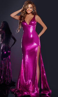 Fuchsia Jovani Long Formal Dress 43572
