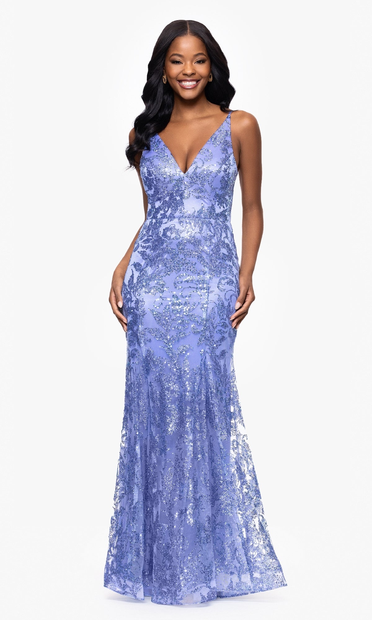 Blondie Nites Long Formal Dress 4501bn