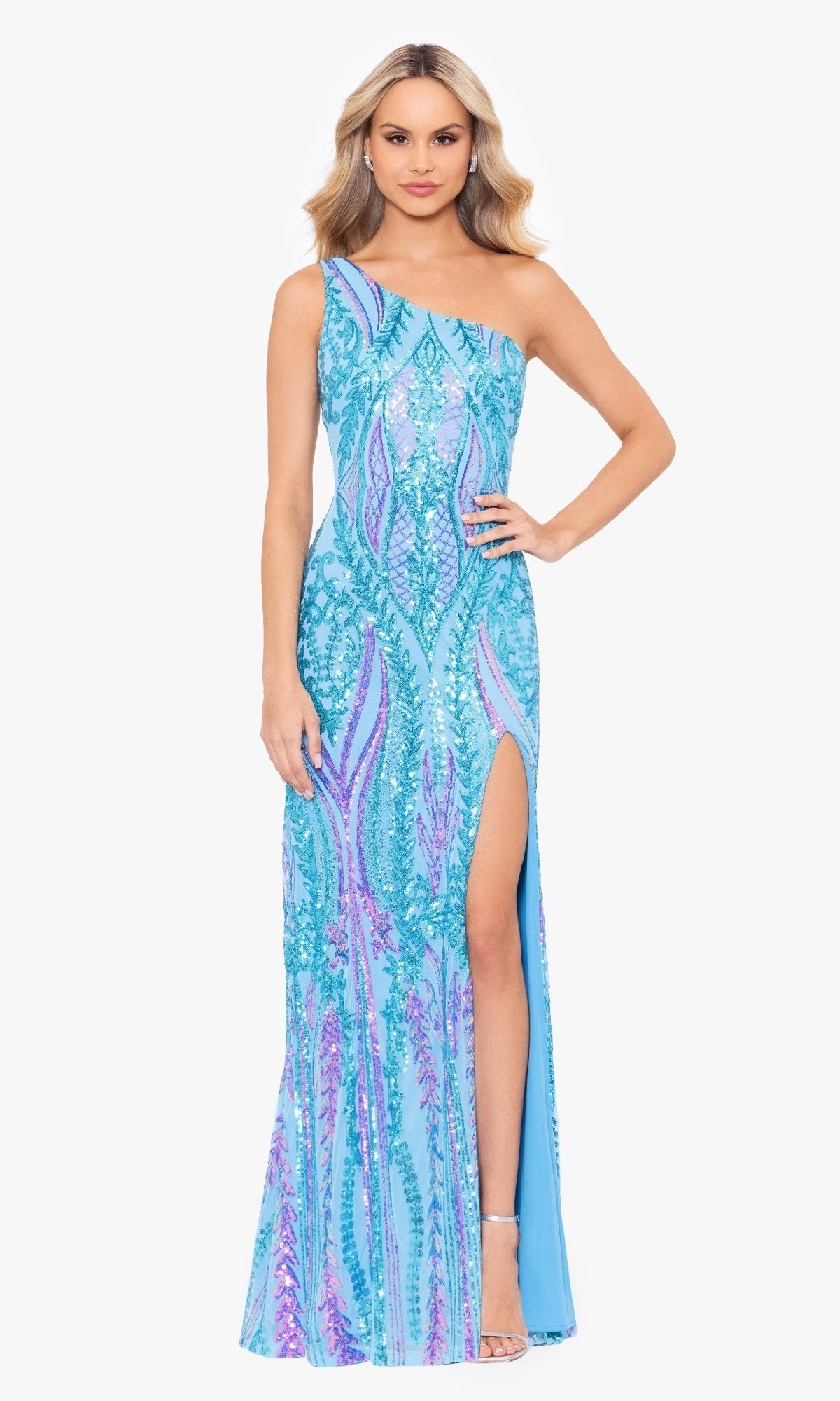 Blondie Nites Long Formal Dress 4610bn