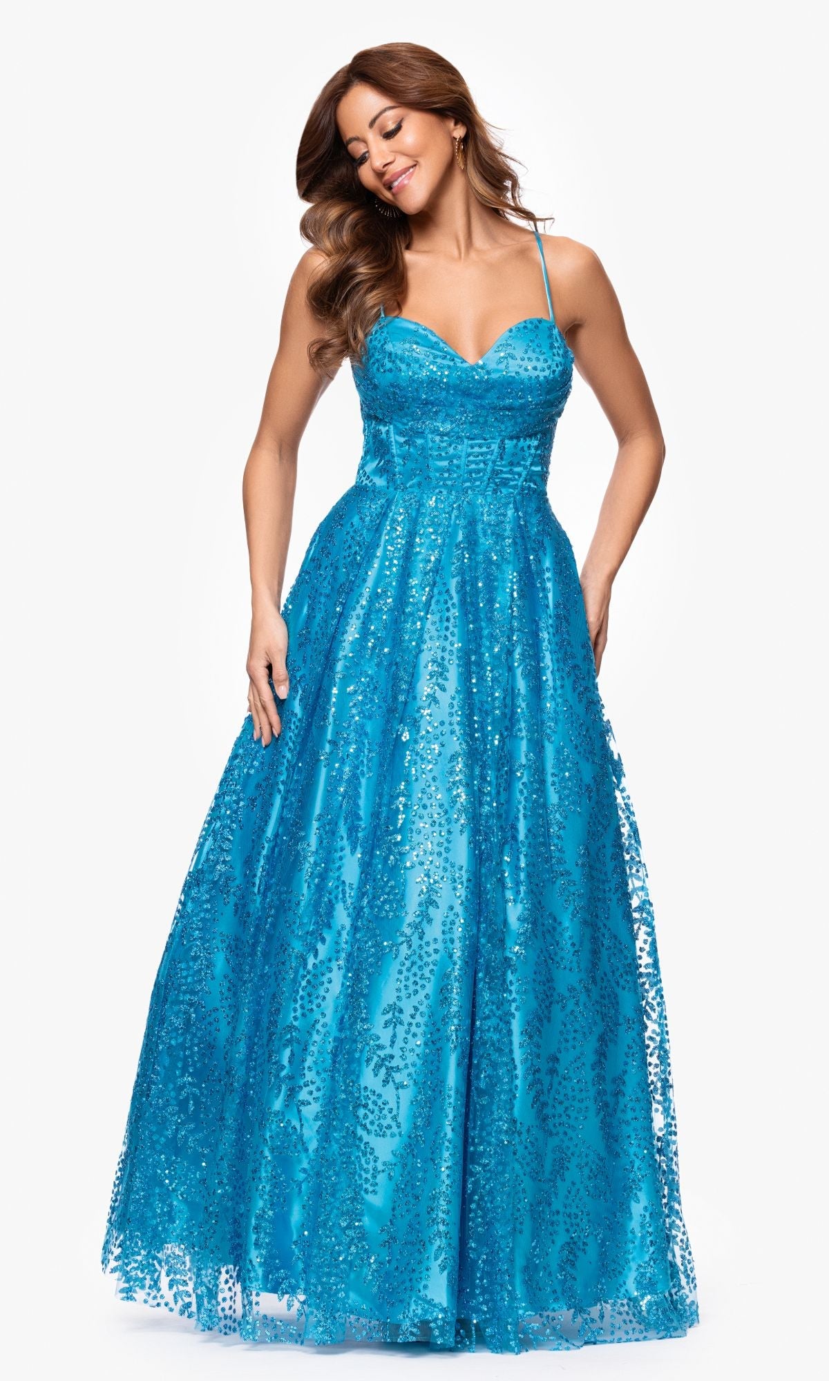Blondie Nites Long Formal Dress 4617bn