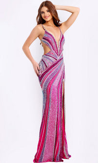 Pink Jovani Long Formal Dress 46206