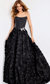 Black Jovani Long Formal Dress 47695