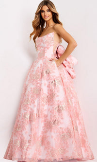 Light Pink Jovani Long Formal Dress 47702 - Image