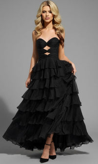 Black Jovani Long Formal Dress 47743