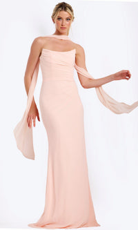 Blush Jovani Long Formal Dress 47874 - Image