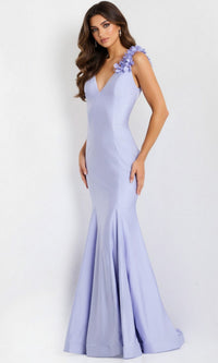 Lilac Jovani Long Formal Dress 48120