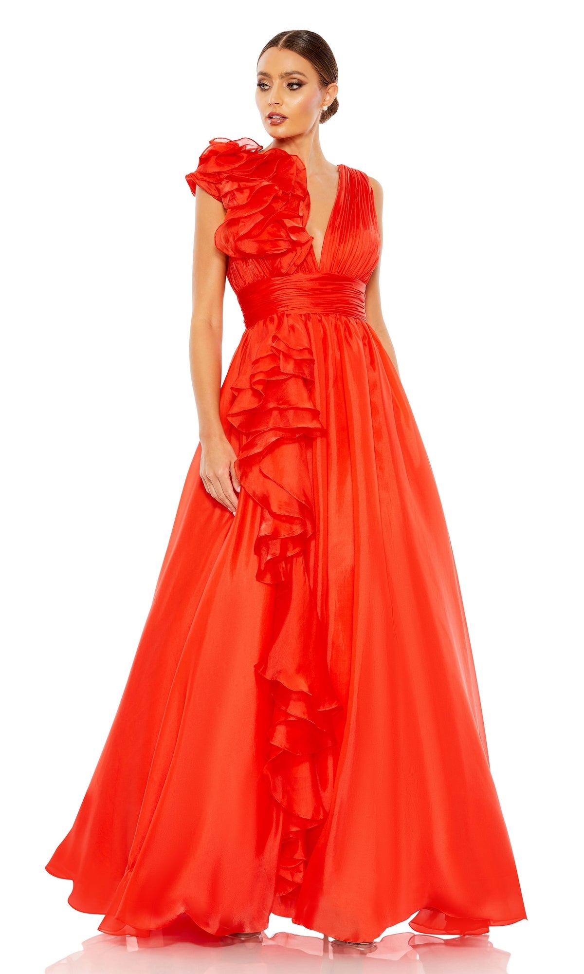 Cherry Mac Duggal Long Formal Dress 48856