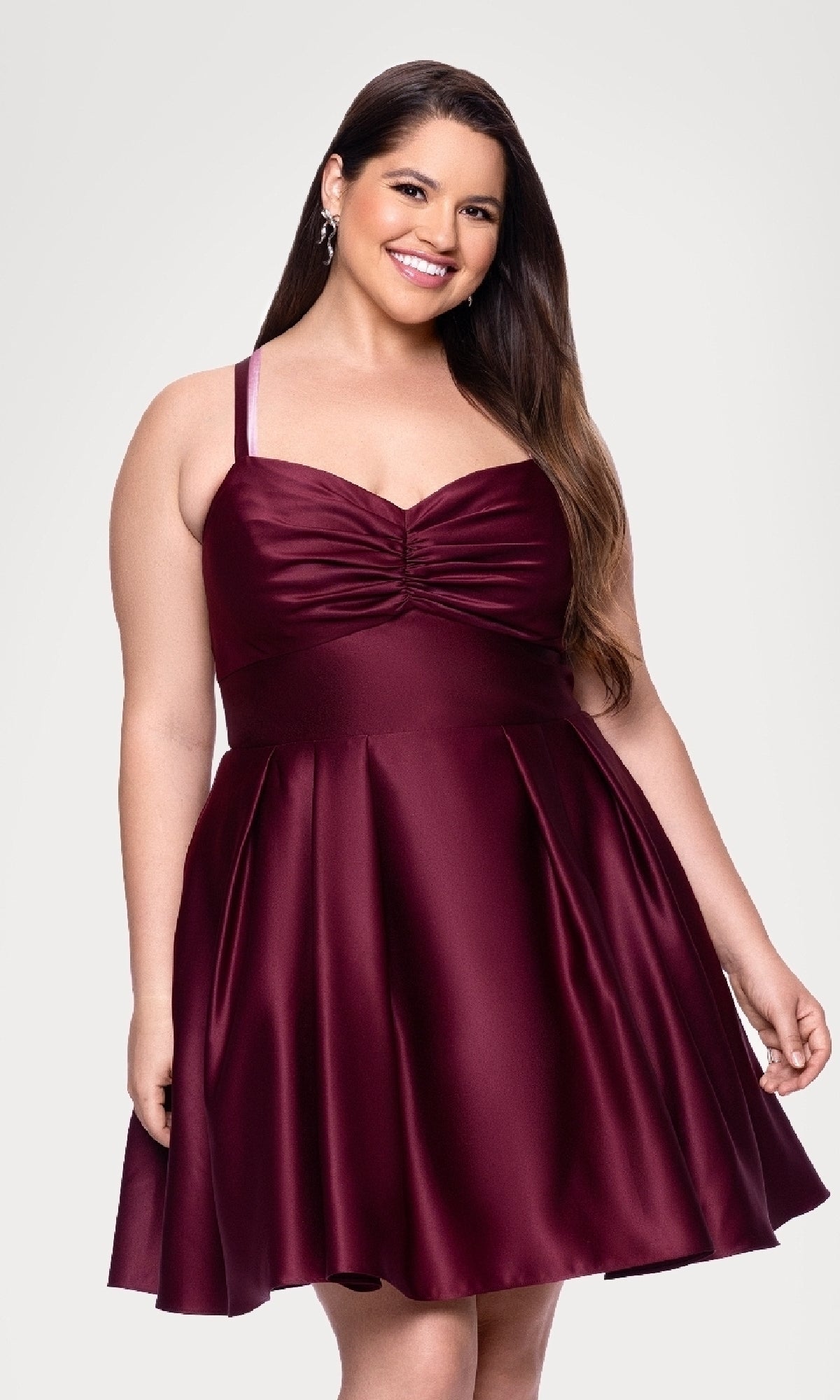 Wine Blondie Nites Short Homecoming Dress 4927BNW