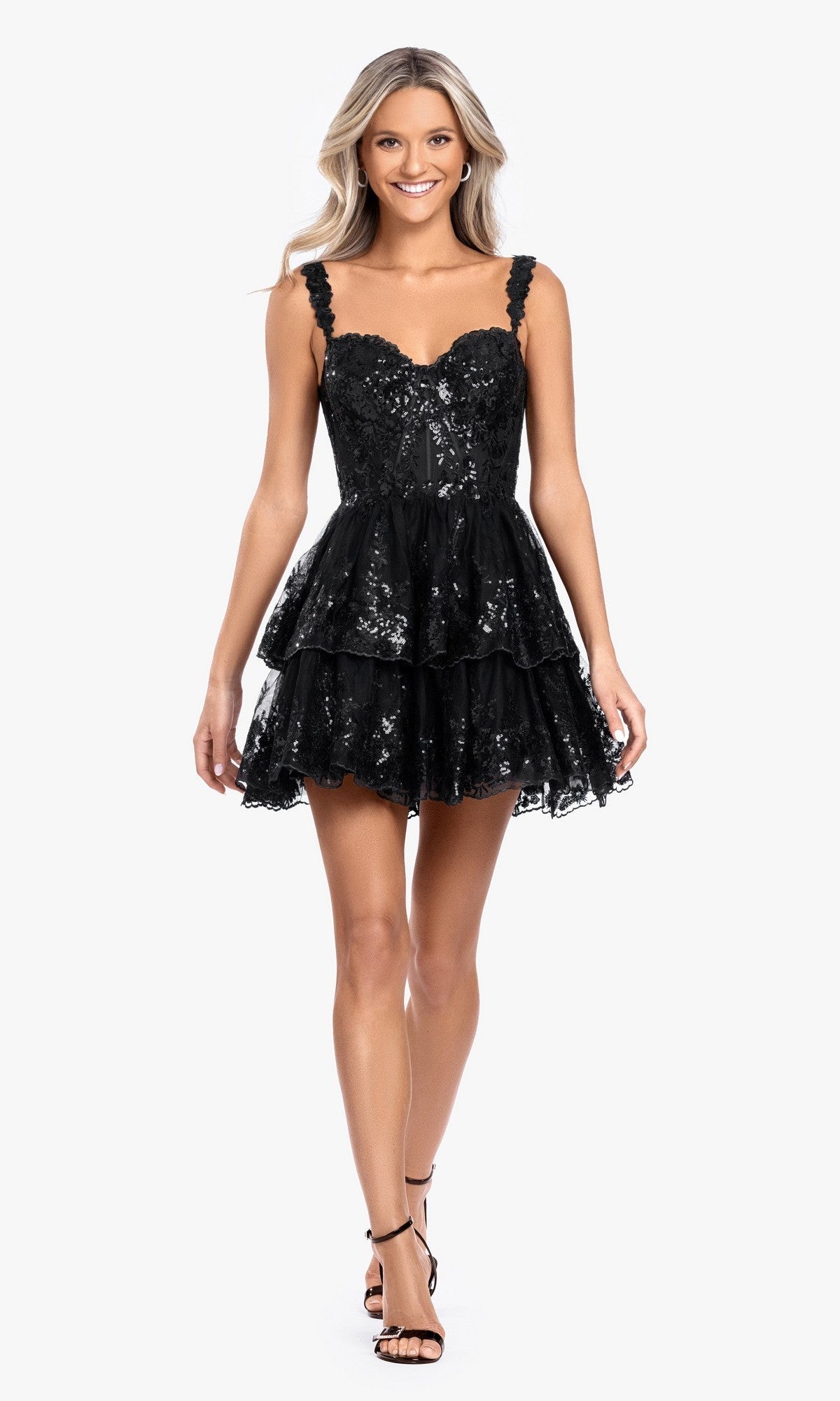 Blondie Nites Short Homecoming Dress 4931BN