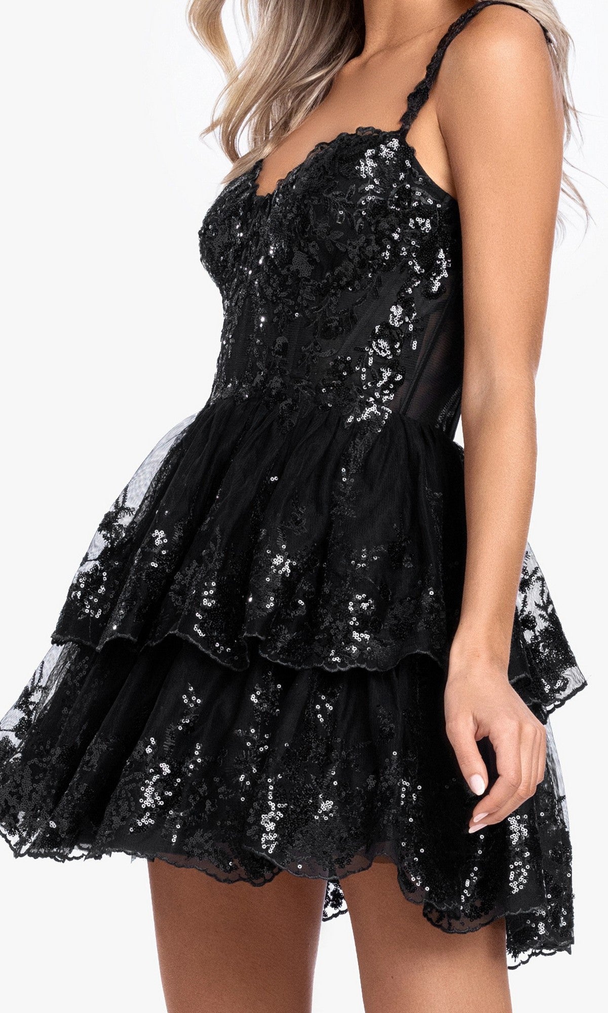 Blondie Nites Short Homecoming Dress 4931BN