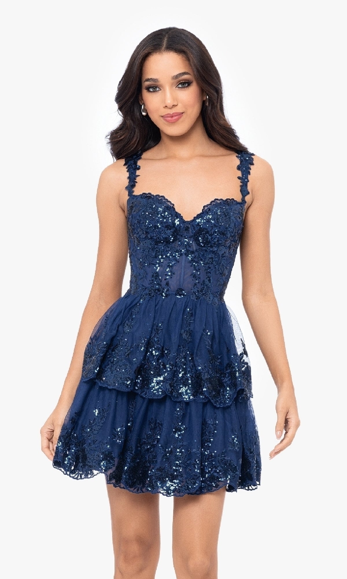 Blondie Nites Short Homecoming Dress 4931BN