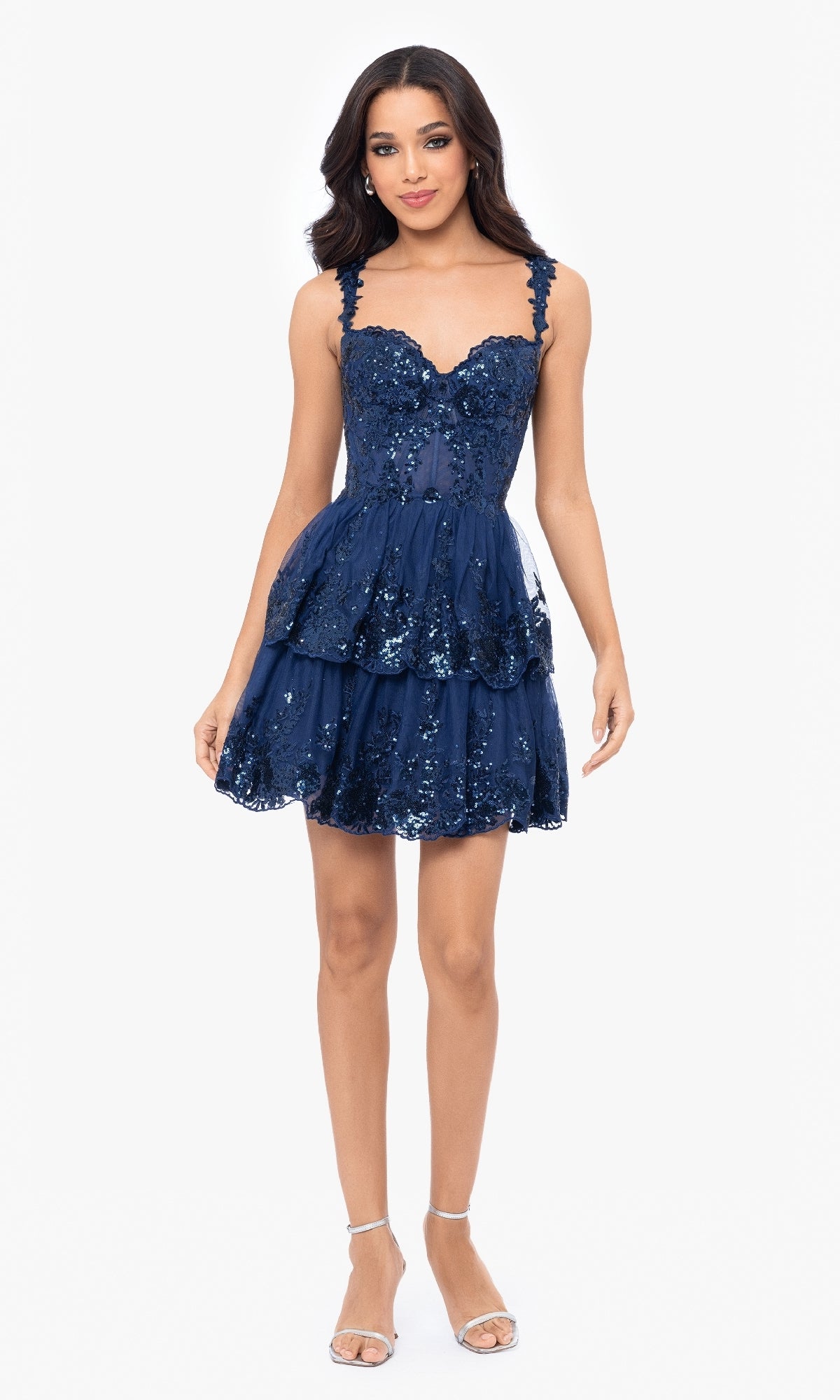 Blondie Nites Short Homecoming Dress 4931BN
