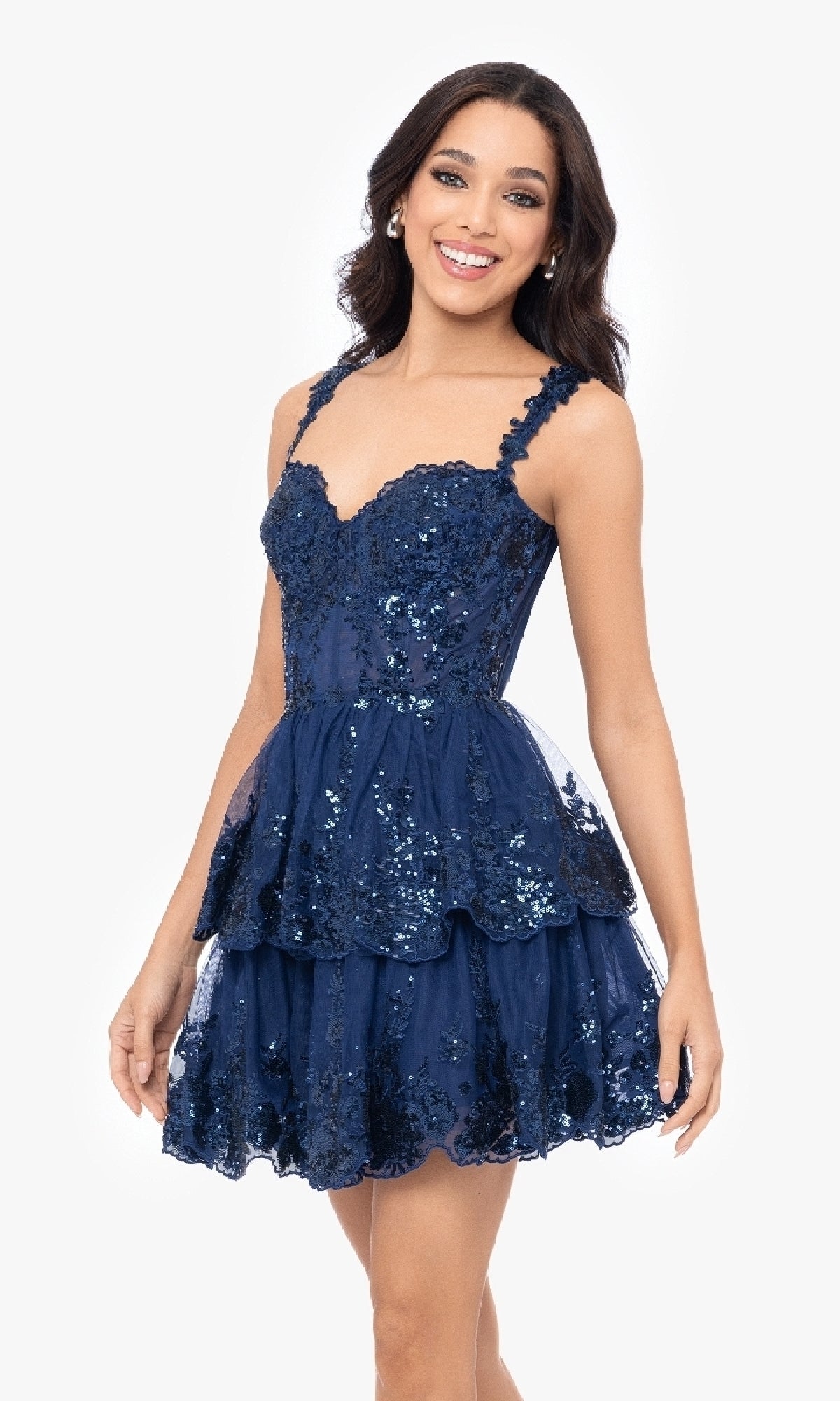 Blondie Nites Short Homecoming Dress 4931BN