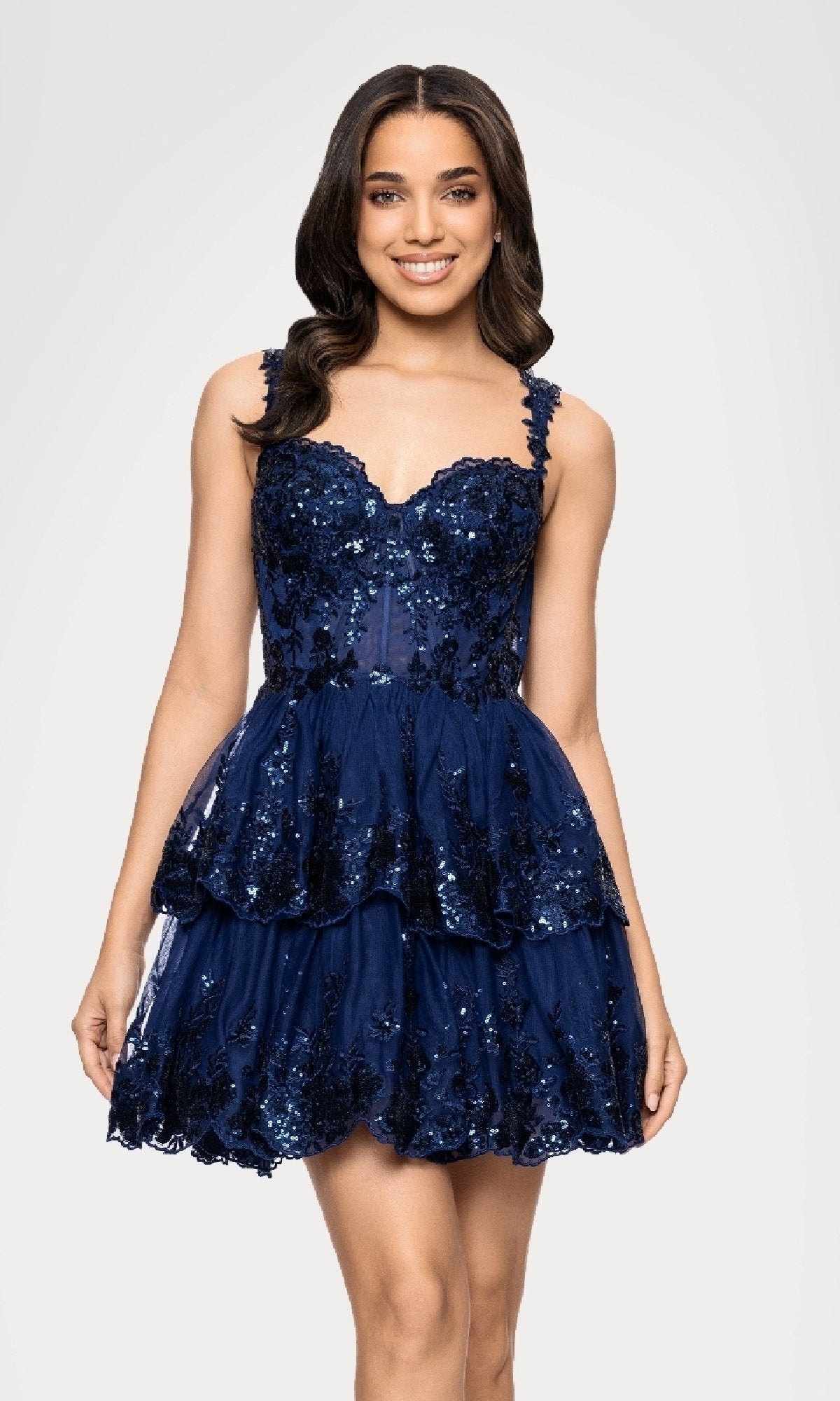 Blondie Nites Short Homecoming Dress 4931BN