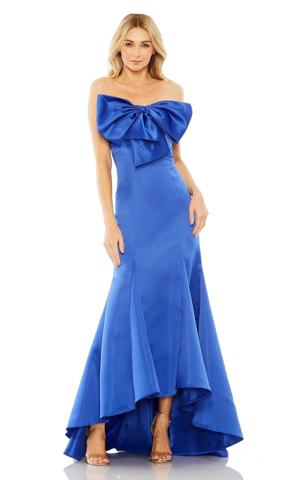 Cobalt Mac Duggal Long Formal Dress 49701