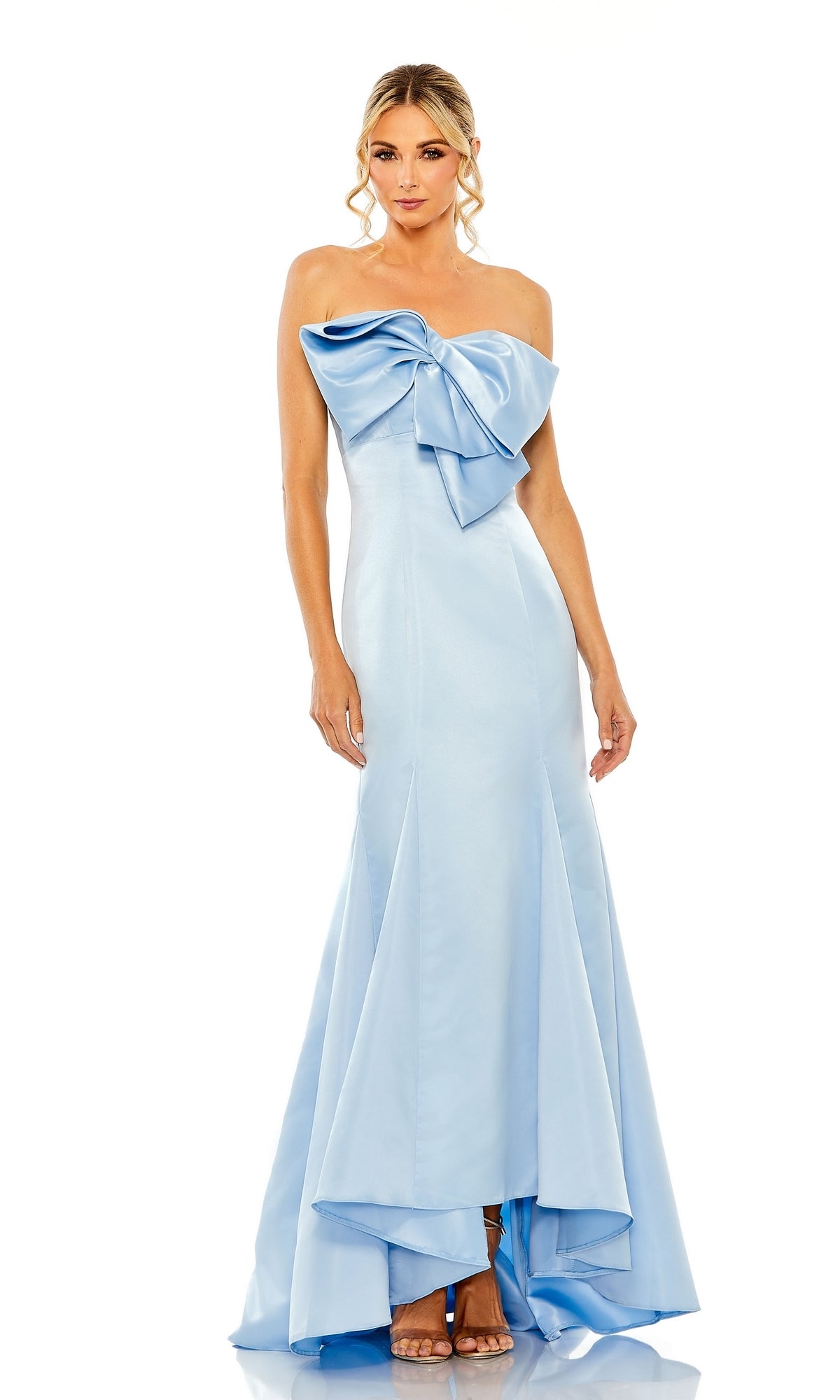 Powder Blue Mac Duggal Long Formal Dress 49701