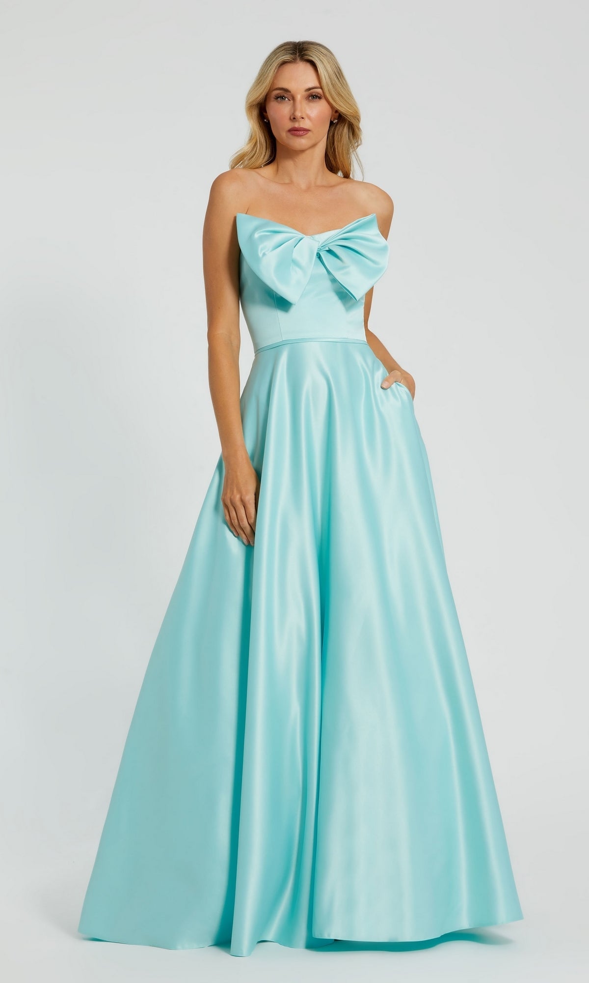 Aqua Mac Duggal Long Formal Dress 49702