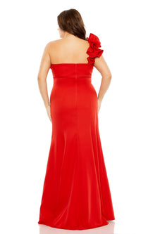 Mac Duggal Long Plus-Size Formal Dress 49707