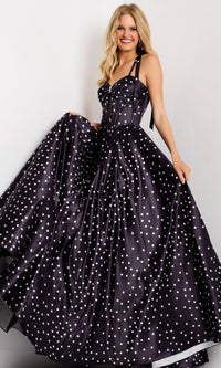 Black Jovani Long Formal Dress 49774