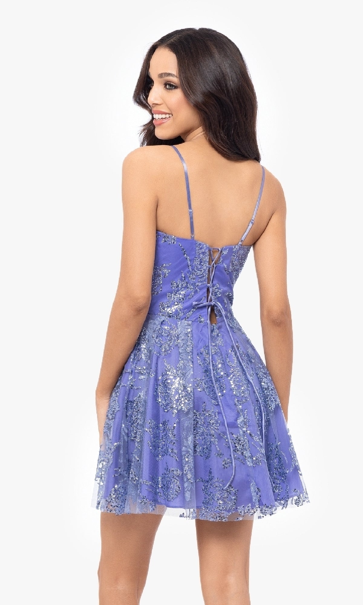 Blondie Nites Short Homecoming Dress 5017BN