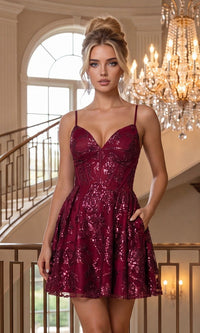 Blondie Nites Short Homecoming Dress 5017BN