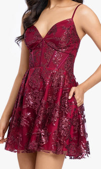 Blondie Nites Short Homecoming Dress 5017BN