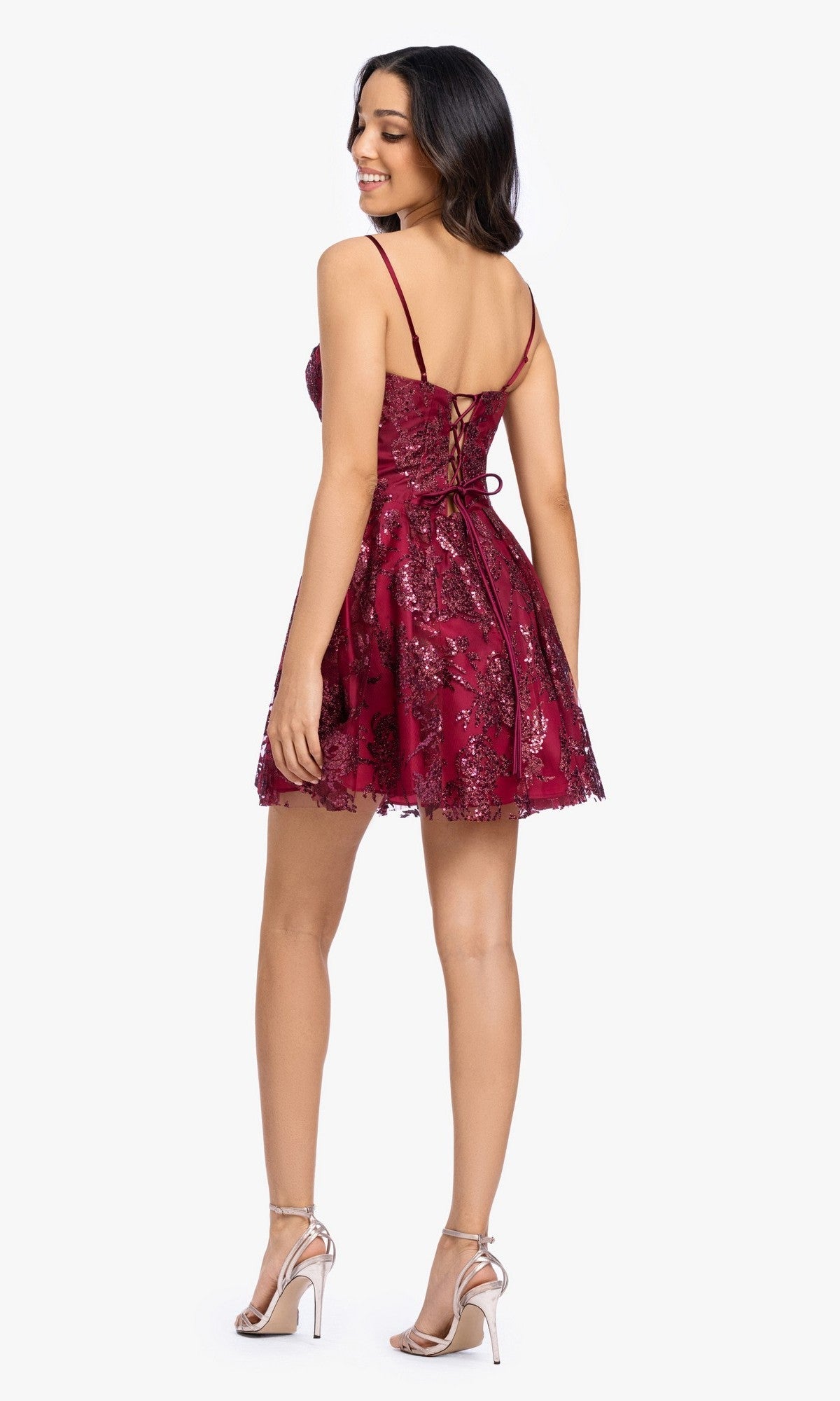 Blondie Nites Short Homecoming Dress 5017BN