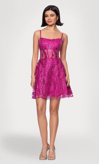 Blondie Nites Short Homecoming Dress 5153BN