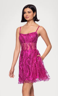 Blondie Nites Short Homecoming Dress 5153BN