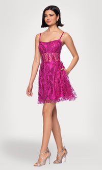 Blondie Nites Short Homecoming Dress 5153BN