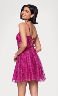 Blondie Nites Short Homecoming Dress 5153BN