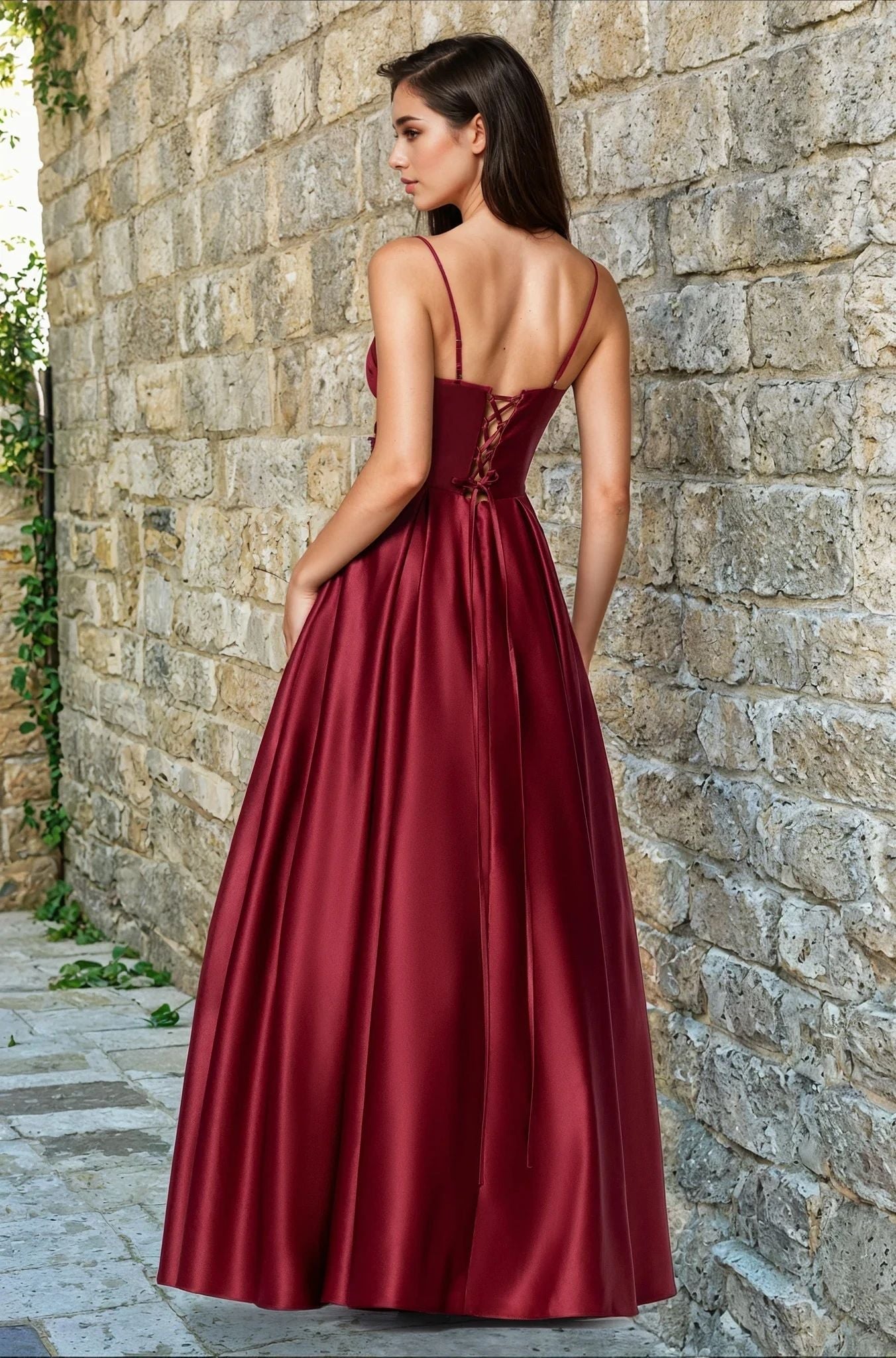 Blondie Nites Long Formal Dress 5207BN - Image