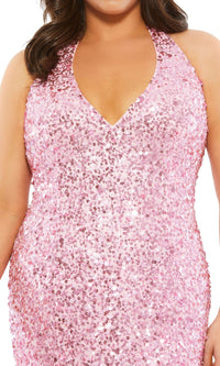 Mac Duggal Long Plus-Size Formal Dress 5314