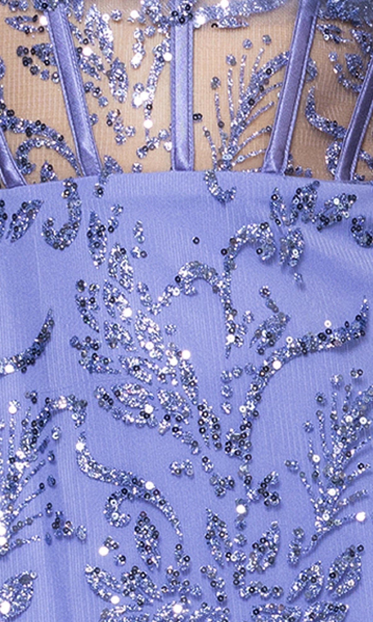 Blondie Nites Long Formal Dress 5315BN - Image