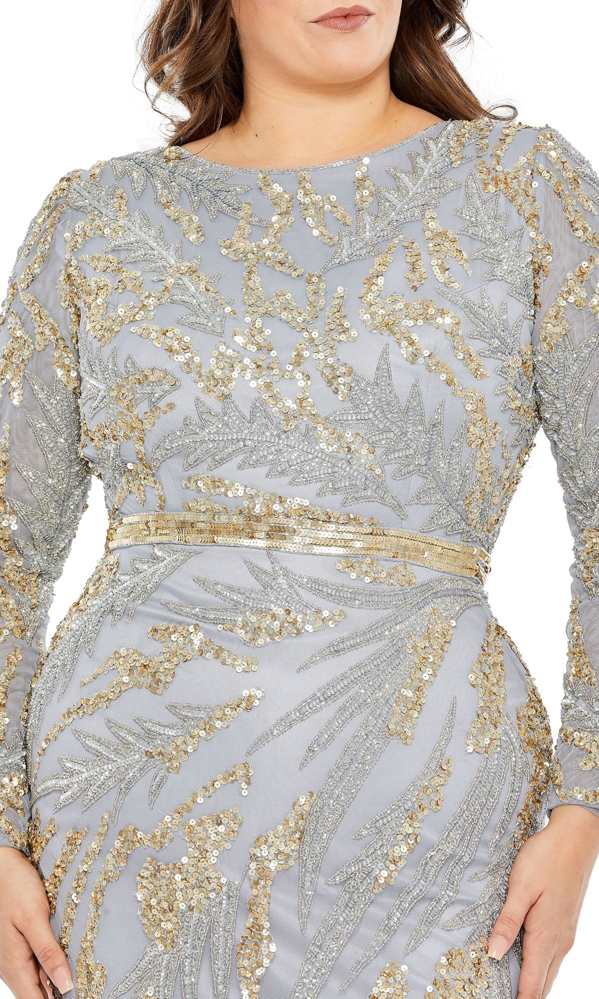 Long Plus-Size Formal Dress 5358 by Mac Duggal Long Plus-Size Formal Dress 5358 by Mac Duggal