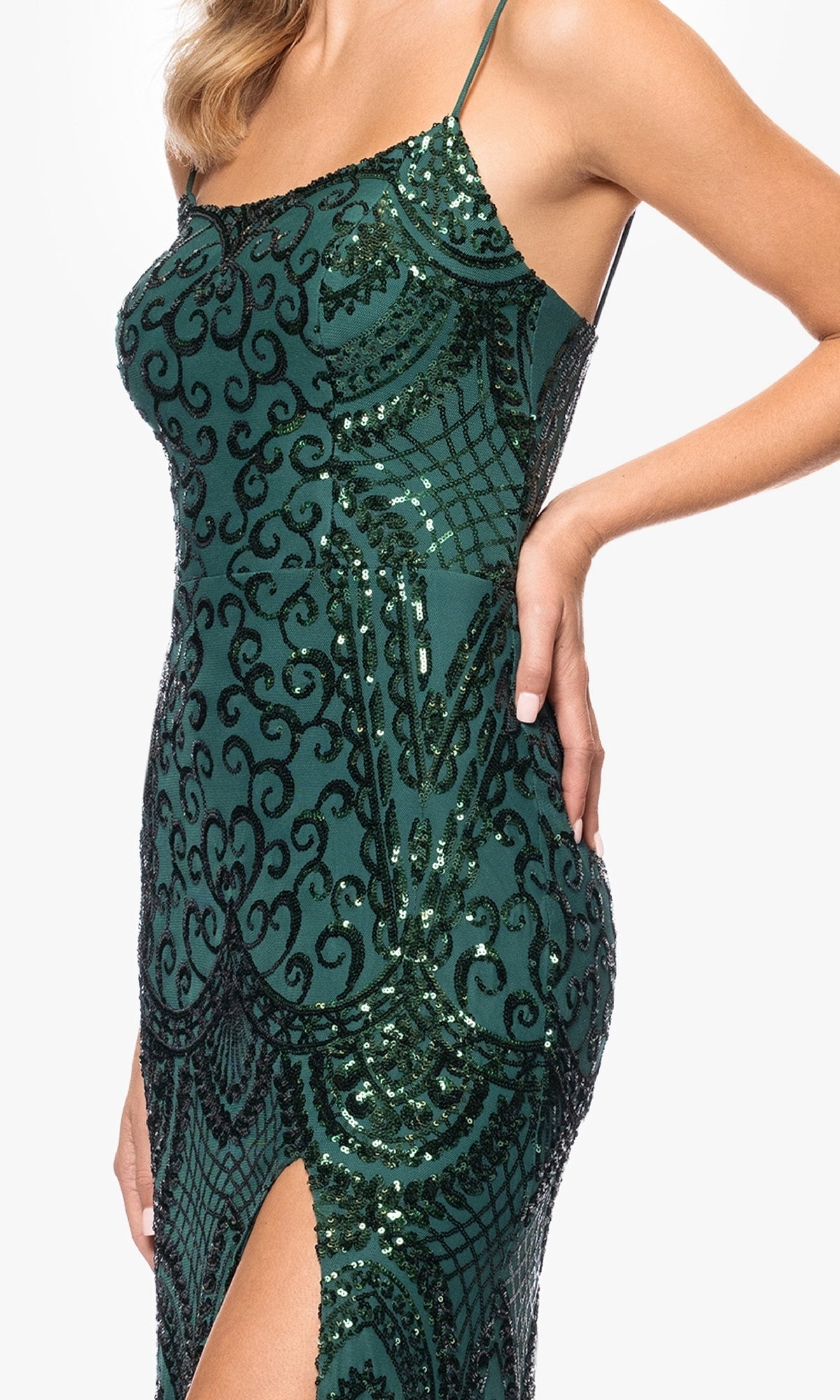 Blondie Nites Long Formal Dress 5377bn
