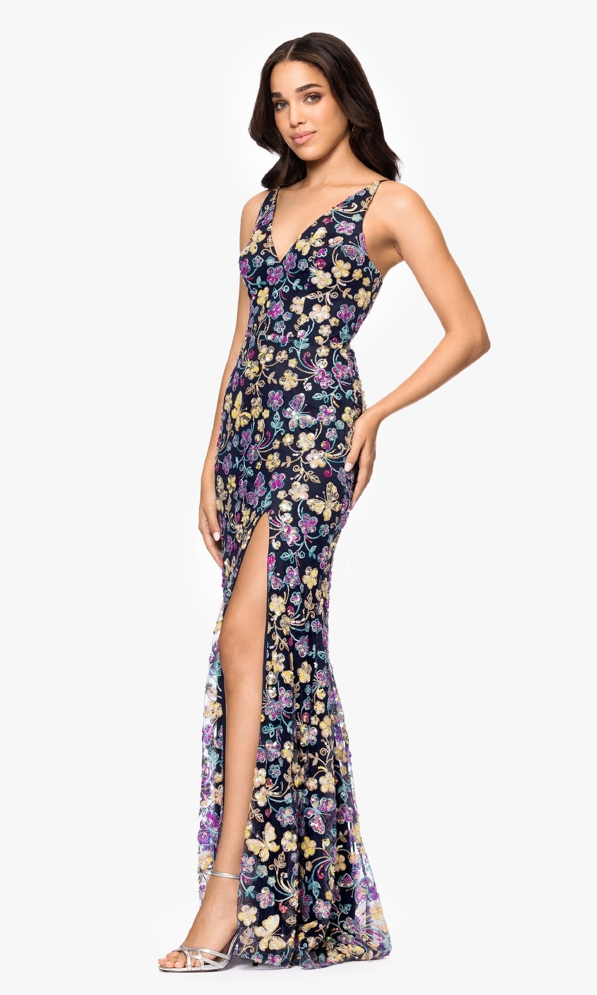 Long Formal Dress 5402bn by Blondie Nites Long Formal Dress 5402bn by Blondie Nites